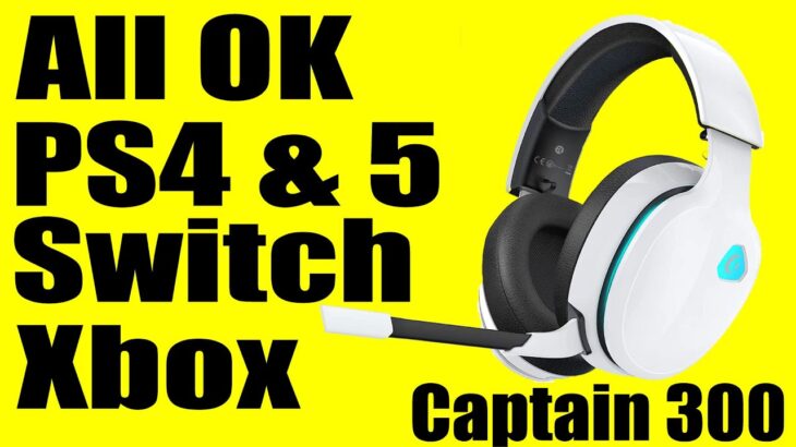 【Switch PS4 PS5対応】マルチゲーミングヘッドセット Gtheos Captain 300 解説