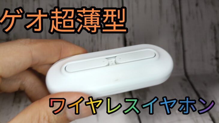 薄型完全ワイヤレスイヤホン SWEーM6