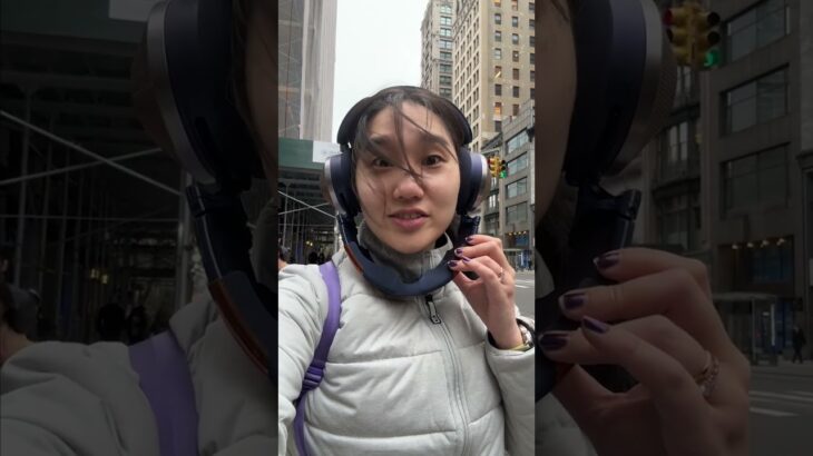 Are Dyson’s air-purifying headphones awful, or cool in a cyberpunk kind of way? #shorts