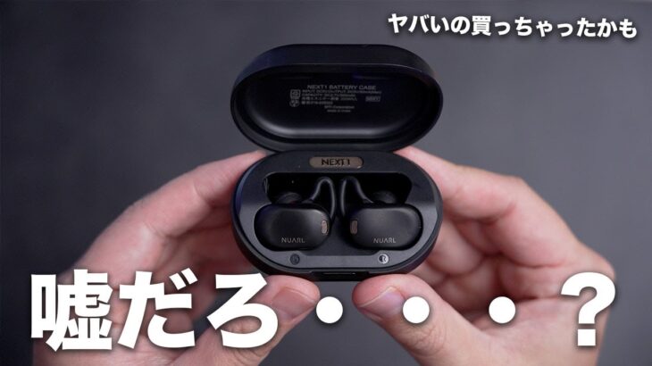 完全に想定外。ヤバいイヤホン買ってしまったかも…／NUARL NEXT1 EARBUDS