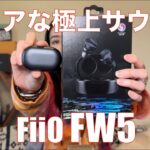 【 FiiO FW5 】FiiOフラッグシップTWSの実力は！？【クリアでバランス良いサウンド】