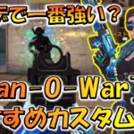 【CODモバイル】アプデで一番強くない！？［Man-O-War］おすすめカスタムでランクマッチ行ってみた！