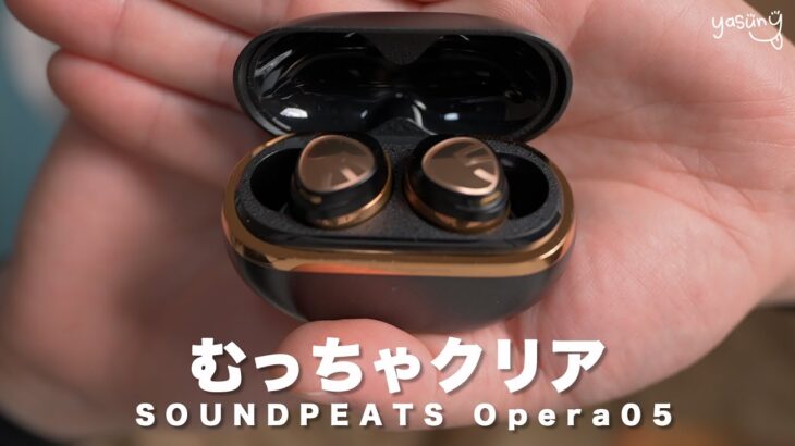 むっちゃクリアで高音質な完全ワイヤレスイヤホン・SOUNDPEATS Opera05