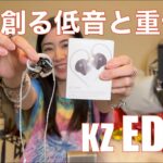 【 KZ EDXS 】低音と重低音にこだわった新KZサウンドは良かった！【提供でもガチレビュー】
