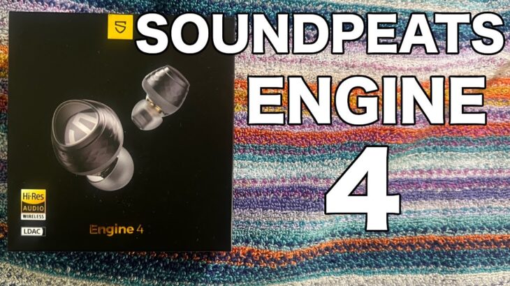 【SOUNDPEATS ENGINE 4】同軸デュアルダイナミックドライバーを搭載した完全ワイヤレスイヤホン