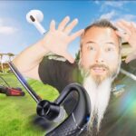 Ultimate UC Bluetooth Headset Showdown: Noise-Canceling Mic vs. Riding Lawnmower!