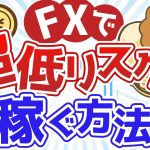 第96回 FXで超低リスクに稼ぐ方法【他人にリスクを背負わせる】【お金の勉強 初級編】