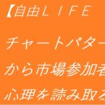 【自由ライフＦＸ】チャートパターンから市場参加者の心理を読み取る練習