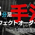これで勝てる!!１００回検証での勝率７０%FX投資手法１５分足R1：R1のパーフェクトオーダー手法！