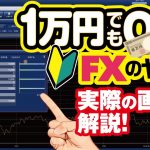 【1万円から始める！】FXのやり方を実際の画面で解説【初心者向け】