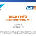 はじめてのFX－FX取引の仕組みを理解しよう