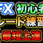 【最短で上達】FX初心者のトレード練習法