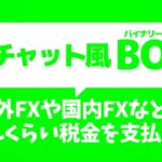 【チャット風FX】海外FXや国内FXなどはどれくらい税金を支払う？【FX法人専業11年目】
