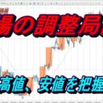 【FX】相場の調整局面を利用して高値圏、安値圏を把握する