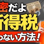 【削除覚悟】本当は教えたくない！実はみんななやっている合法的な脱税！所得税をゼロにする方法！