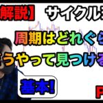 【徹底解説Part2】サイクルの周期とは？どうやって見つけるの？【FX】サイクル理論