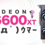 Radeon RX 6600XT ゲーミング性能マイニング性能良いってホンマ？