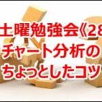 FX土曜勉強会《285》チャート分析のちょっとしたコツ