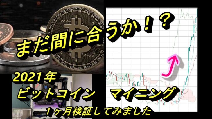 2021年　ビットコイン　マイニング検証　【DIY】