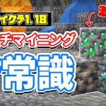 【マイクラ1.18】効率的なブランチマイニングの新常識‼全鉱石対応・ダイヤモンドがとれる高さなど鉱石分布について詳しく解説‼【マインクラフト】