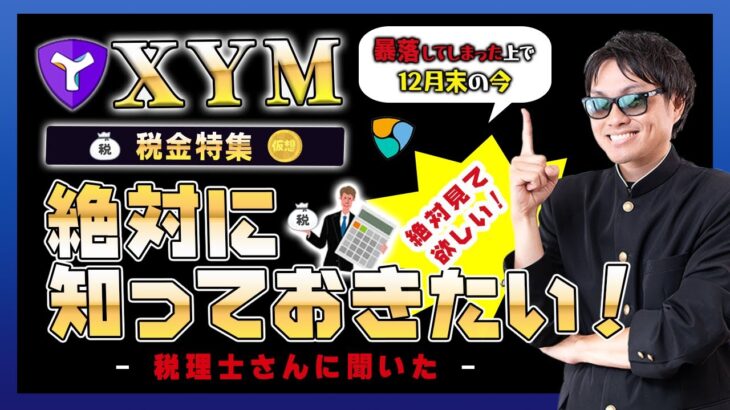 【投資】XYM税金特集！エアドロップ&ハーベストでの取得分の税金計算方法をわかりやすく解説！2021年12月で確定する税金支払い額計算の為に絶対に知っておきたい税理士さんに聞いた内容をお伝えします！