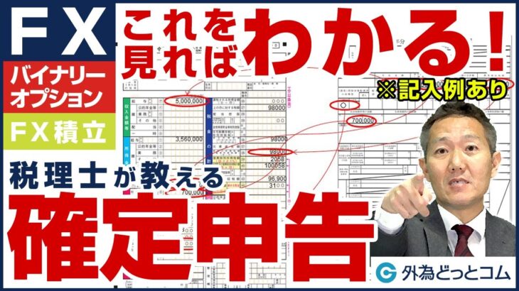 FX/為替「これを見ればFXの確定申告がわかる！税理士がポイントや書き方を解説」【2021年度版】