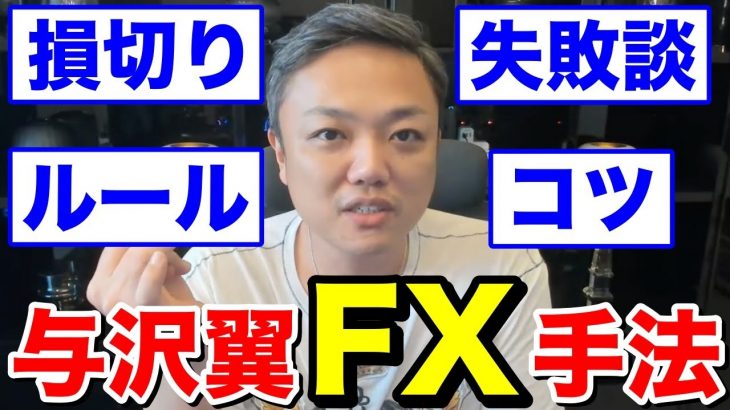 FX初心者必見！資産数十億円を築いた与沢翼のFX手法【失敗談 テクニカル 損切り 通貨 リスクリワード コツ 大損 BNF テスタ 副業 切り抜き】