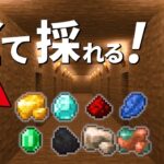 【マイクラ統合版】1.18全鉱石対応！効率的なブランチマイニングの方法【PE/PS4/Switch/Xbox/Win10】ver1.18