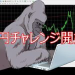 【FX】1万円チャレンジ①　投資初心者による挑戦