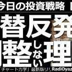 【為替(FX)－今日の投資戦略】為替反発！調整しない理由は？　先週の木曜日(５月12日)に、為替が円高となった(相場は急落)。この下落の理由はドルに連動する仮想通貨の暴落が原因で、一過性のものだった。