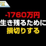 FX、－1760万円！生き残るために損切りします。