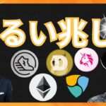 リスク資産やビットコインに明るい兆し？　仮想通貨ニュース+BTC ETH UNI DOGE STEPN GST