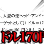 FX、ドル円がヤバイ！１ドル１７０円いくってよ！（エリオット波動）