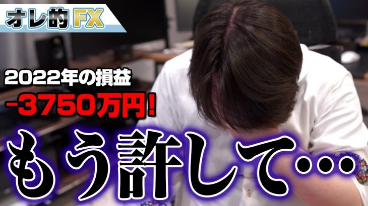 FX、－3750万円！また株で爆損！もう許して！！