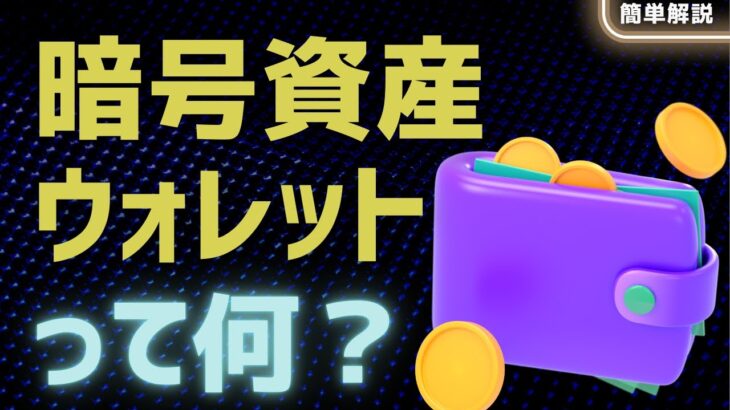 【お財布】暗号資産ウォレットとは？仕組み・種類などを解説