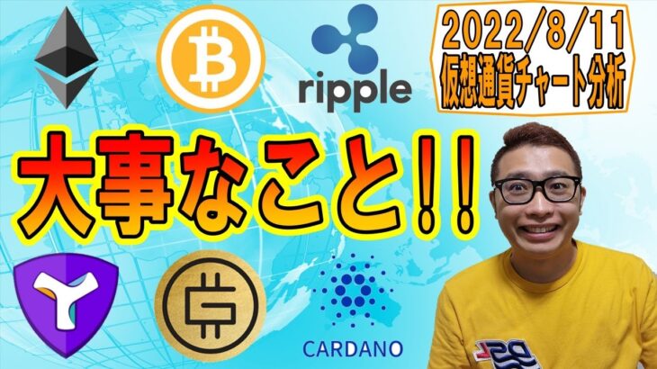 【仮想通貨 ﾋﾞｯﾄｺｲﾝBTC ＆ ｱﾙﾄｺｲﾝ 分析】トレードで大事なこと!!