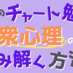 【FXチャート勉強】大衆心理の動きを読み解いていく方法