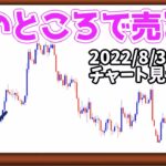FX結局利益が出やすいところってどこ？【日刊チャート見える化2022/8/30(ドル円、ポンド円、ユーロドル、ポンドドル、ゴールド等)【FX見える化labo】
