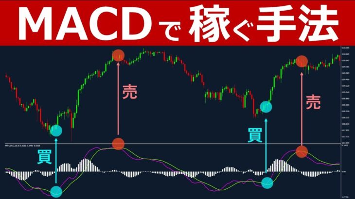 MACDの使い方【稼げる手法をわかりやすく解説】