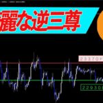 綺麗な逆三尊で起こりやすいチャートパターン