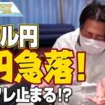 ＦＸ、ドル円が３円も急落！インフレは止まるのか！？