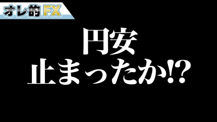 FX、円安、止まったか？？