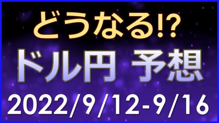 【FXドル円最新予想】FOMC前の最終週！米CPI・小売売上高・PPIに注目！来週の為替相場予想と投資戦略！(22/9/12週)