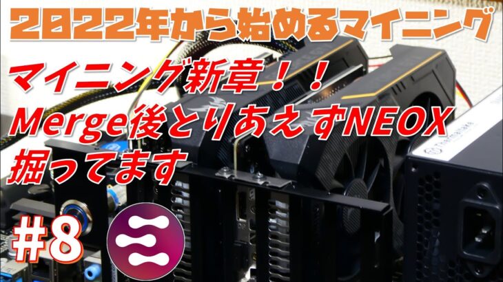 【マイニング】ポストMerge新章！新たなマイニング世界の到来、Neoxa (NEOX)のリサーチ&検証です【2022年から始めるオワコンマイニング#8】