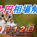 【TAKA FX】ドル円為替相場の今週の動きと来週の展望をチャートから解説。日経平均、NYダウ、金チャートも。9月12日～
