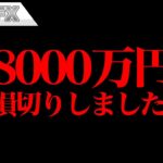 FX、含み損－8000万円突破、損切りしました。