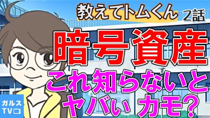 【アニメ】教えてトムくん [ 02 ] 暗号資産 ／ これ知らないとヤバい鴨 #ビットコイン #adobe  #vox