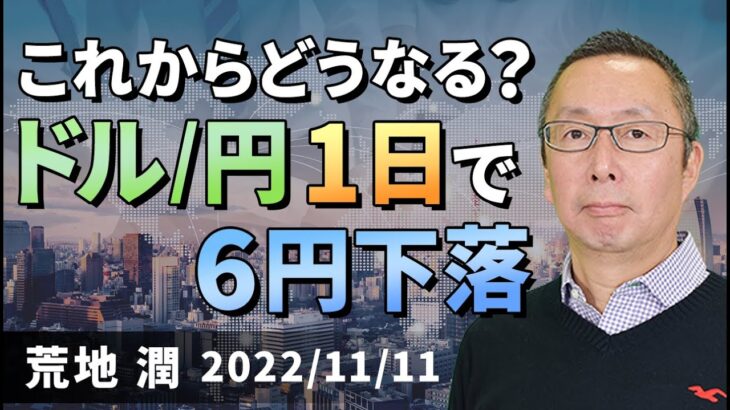 【楽天証券】11/11「これからどうなる？ ドル/円一日で6円下落」FXマーケットライブ