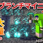 【14】ダイヤモンドを掘るのに最も効率のいいブランチマイニング！【初心者向けのマインクラフト】