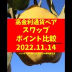 メキシコペソ円買いスワップ＋200円 FXトルコリラ円 メキシコペソ円 南アランド円 スワップポイント比較 2022年11月14日 #shorts